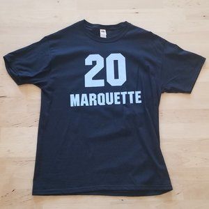 Marquette Basketball Black Shirsey T-Shirt